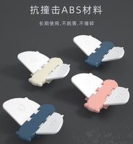Screen window fixing buckle moving door cabinet bucket child safety lock door anti-cat door opening artifact high-rise window lock