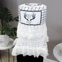 Water dispenser set dust cover Lace water bucket set European modern simple household living room Household fashion fresh