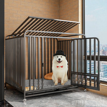 Dog Cage Sub Medium Large Dog Pet Dog Cage With Toilet Separated Alaska Fence Villa Hashotsch Interior