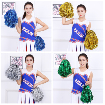 Cheerleading hand flower Cheerleading exercise flower ball color ball School games props dance performance props hand flower