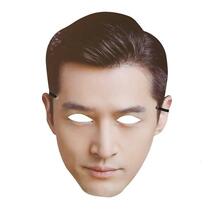 3d print mask Full face Adult evil Blame Net Red Easily emulated face hit card headgear Diy to customize