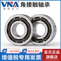 Sweden VNA import bearings for machine tool spindle 7307 7308 7309 7310 7311 7312 7313 CD