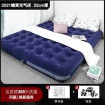 Air cushion bed double home outdoor folding thickening simple portable single lazy man inflatable mattress enlarged air bed