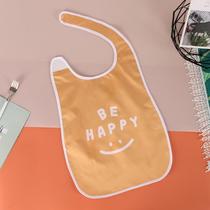 Korean version of oil and water bib to eat hot pot dry rice pocket cute personality fashion prevention adult old bib cartoon