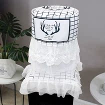 Cover water dispenser dust cover Lace fabric Modern simple household living room Household water dispenser cover Bucket cover