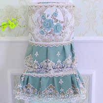 Water dispenser dust cover Modern simple lace fabric living room household water dispenser cover cover two-piece bucket cover