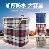 Electric car basket cloth bag battery car storage artifact small hanging basket bicycle front storage box universal basket large