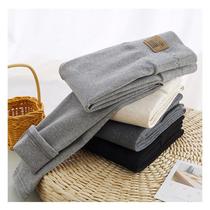 2021 autumn clothes new girls foreign style wear autumn leggings medium and thick childrens clothes baby pants big children tide