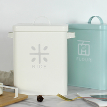 Rice bucket insect-proof moisture-proof food-grade sealed bucket flour storage tank household storage rice box rice tank 10kg 20kg
