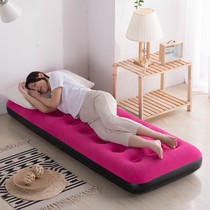 Inflatable mattress double household folding air mattress single enlarged simple portable padded inflatable bed outdoor bed