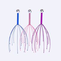 Octopus head massager scalp head scratching head itch massage soul extraction extractor Meridian comb artifact