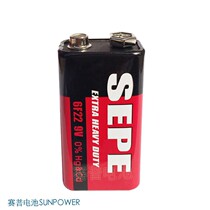 SEPE 9V 9V Block 6F22 Plug detector Multimeter finder Guitar microphone smoke detector battery