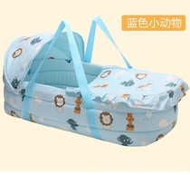  Baby basket out of the portable newborn childrens car basket out of the safe portable basket cradle sleeping basket portable