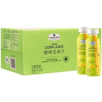 Sam Corn Juice Fresh Drinks Non-Sugar Juice Supermarket Grain Drinks Fruit and Vegetable Juice Whole Case 24 Bottles