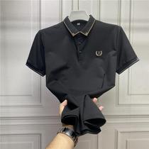 Tail goods foreign trade original leak summer mens handsome polio shirt to wear short sleeves