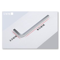 Four-angle wrench 4 square outer four-angle wrench 4-square inner four-edge wrench inner four-angle wrench square plate