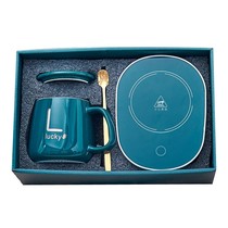 Warm Warm Cup Automatic 55 Degrees Thermostatic Cup Mat Heating Water Cup Milk Warm Home Tea Water Self Heating Heated Cup Mat