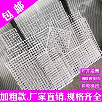 2019 White wire shelf grid thickened mesh adhesive hook Net frame stall jewelry exhibition display shelf Wall New