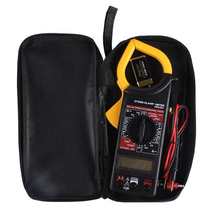 Clamp ammeter meter Digital clamp meter High precision pocket multifunctional anti-burning AC DC clamp meter