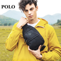 Polo chest bag mens shoulder bag mens cross-body bag mens bag Oxford cloth cross-body bag one-shoulder cross-body bag mens summer