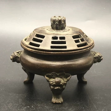 中国魚型香炉(大清乾隆) 大清乾隆年制香炉- 北京亚洲隆源国际拍卖有限公司