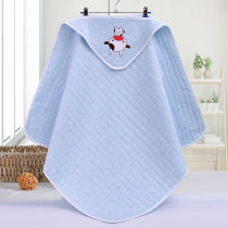Newborn baby hug quilt delivery room towel Newborn quilt spring and autumn pure cotton gauze summer thin baby quilt