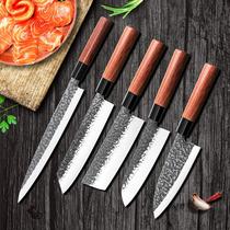 Japanese chef knife bayonet knife forged meat cutting kitchen knife Japanese chef special kitchen knife German set knife