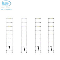 4 4 m bamboo ladder household aluminum alloy ladder communication engineering ladder telescopic ladder Amoy supply