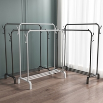 Clothes bracket floor-to-ceiling household cool clothes bar indoor simple balcony clothes drying rack dormitory drying rack