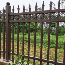 Zinc Steel Art Guard Rail Fence Outdoor Balcony Galvanized Railings Wall Yard Aluminum Alloy Villa Courtyard Door Fence
