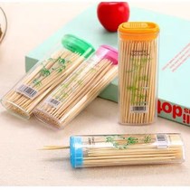 Toothpick Disposable portable boxed double-headed home bamboo independent small package Portable mini toothpick