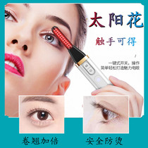 Electric heated eyelash curler eyelash artifact rechargeable household electric scalder eyelash tool lasting curling woman