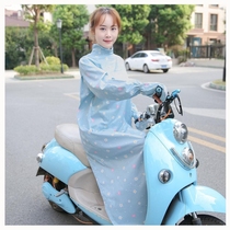 Electric car sunscreen artifact new breaking news Summer outdoor clothing full block sunscreen clothing large size long section cover