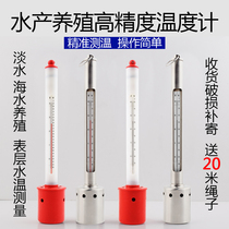 Aquaculture special thermometer high precision floating freshwater seawater underwater marine thermometer bath water temperature meter