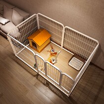  Pet fence Dog indoor dog cage Small and medium-sized dog Teddy Corgi isolation door guardrail free combination fence
