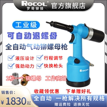 0312K Rocco automatic rivet screw gun pneumatic rivet screw gun hexagonal stainless steel cap gun