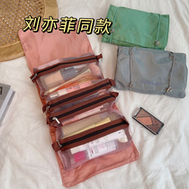 Cosmetic Bag wash bag female portable storage bag large capacity 2021 premium travel small ins Wind