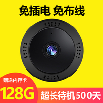 4G camera home HD connected to mobile phone remote indoor monitor outdoor No NEED network wireless plug-in
