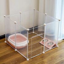 Pet fence dog isolation door dog cage guardrail iron small dog Teddy indoor kennel household fence dog cage