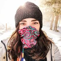 (Mens bib) outdoor sports magic headscarf men and womens wind sunscreen neck sleeve running fishing riding mask