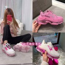 European warehouse spot global discount duty-free Triples air cushion Crystal bottom color color sports shoes men and dad shoes women