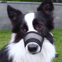 Pet dog mouth cover anti-bite artifact can drink water mesh dog mask anti-call anti-eating large medium and small dogs