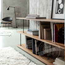 New Villa Shelve Shelf Floor Multilayer Living-room Balcony Debris Containing Shelf Room Bedroom Storage Rack Home Partition Board