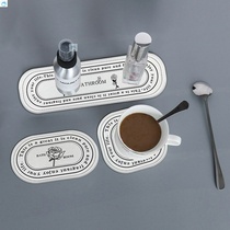 Diatom mud tray diatom mud wash pad bathroom soap absorbent pad toilet wash sink toothbrush coaster