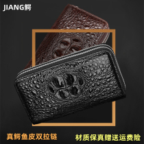 Avocado Leather Handbag genuine leather owner wallet Double pull back bone with long handbag casual commuter handbag