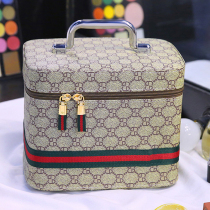 Nail artist special toolbox Large capacity womens portable high-value embroidery cosmetic bag 2021 new high-end sense