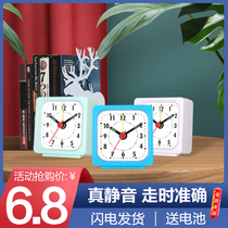 Cute students use desktop small alarm clock to get up artifact boys and girls new clock ornaments ins electronic clocks