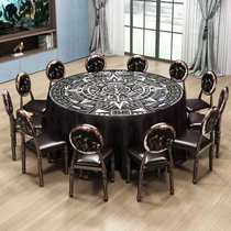 Custom script kills horror room ghost room table and chair combination round table retro style long table Shop 8-10 people