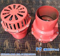 Water pump flange bottom valve Cast iron ball check valve Filter suction valve Water pump inlet pipe Filter faucet 