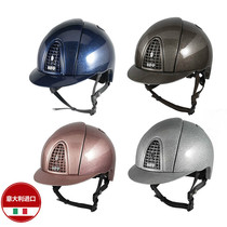 237 Italian childrens imported KEP diamond series breathable equestrian riding helmet men and women with the same